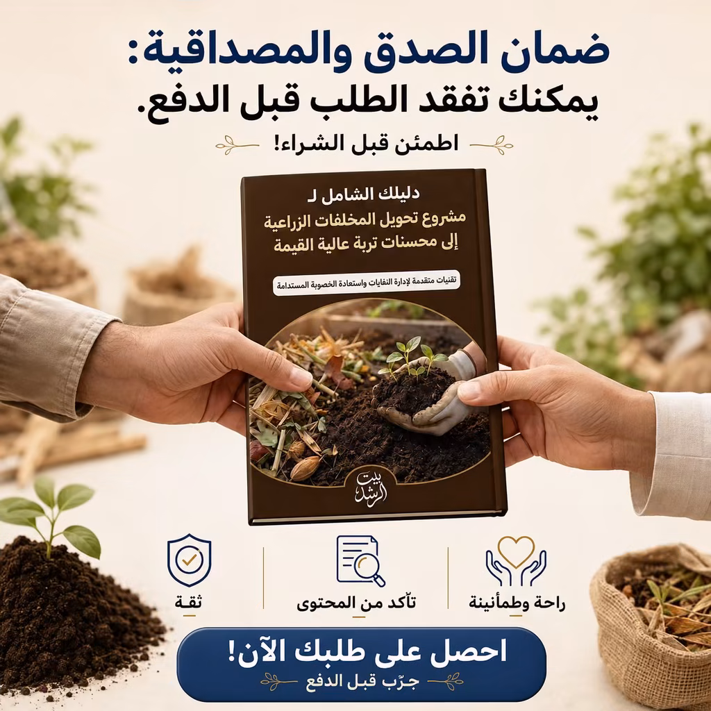 ضمان دليل تحويل المخلفات الزراعية